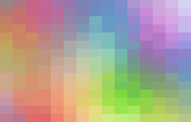 Obraz premium Abstract Colorful geometric Background, Creative Design Templates. Pixel art Grid Mosaic, 8 bit vector background.