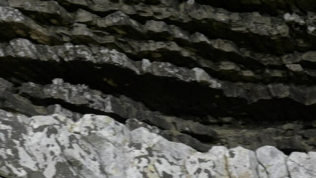 Mountain Rock Formation Close Up, Rock Layers, Randa Mallorca Spain