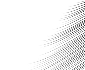 Comic speed lines background Rectangle fight stamp for card Manga or anime, graphic texture, superhero action, explosion background. Black and white vector illustration