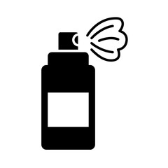 spray bottle medical product silhouette style