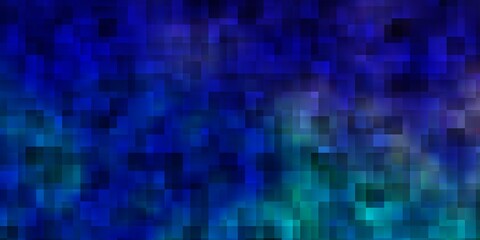Dark Pink, Blue vector backdrop with rectangles.