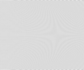Fototapeta premium curved lines monochrome halftone black and white geometric pattern. vector background thin stripes
