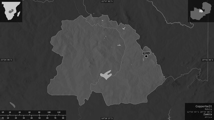 Copperbelt, Zambia - composition. Grayscale © Yarr65