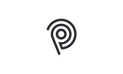 logo initial P