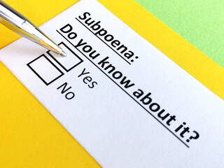Obraz premium Questionnaire about family law