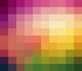 Obraz premium Colorful Grid Mosaic Background, Creative Design Templates. abstract colorful gradient rectangles check . Background of squares Different pixel pattern shades.