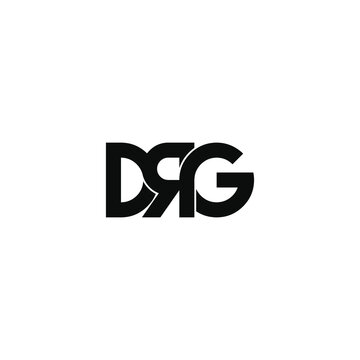 drg letter original monogram logo design