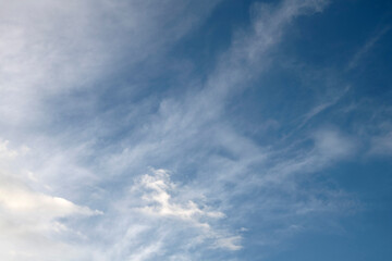 blue sky with clouds