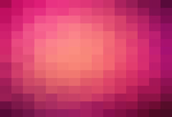 Abstract Pink geometric Background, Creative Design Templates. Pixel art Grid Mosaic, 8 bit vector background.