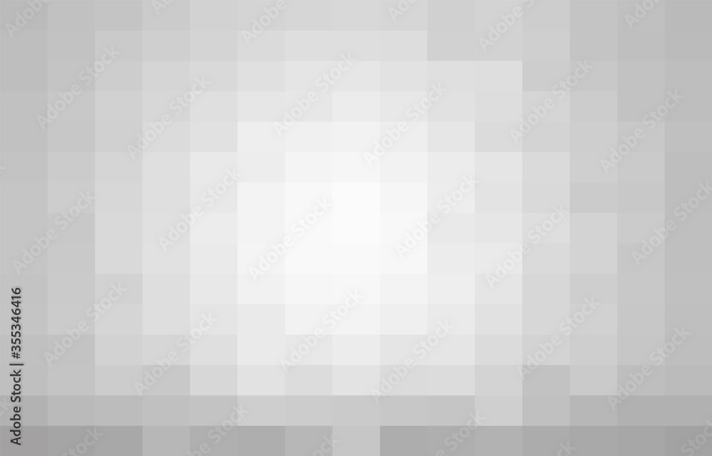 Poster abstract white grid mosaic background, modern abstract illustration with triangles. creative design 