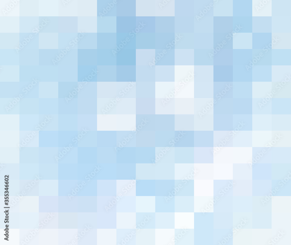 Poster abstract blue grid mosaic background, modern abstract illustration with triangles. creative design p