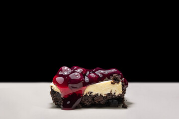 A home made blueberry cheese pie