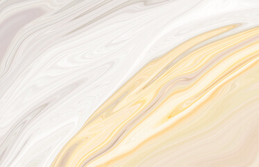 Obraz premium Marble wall white brown pattern ink swirl yellow green graphic background abstract light elegant grey for floor plan ceramic counter texture tile gray silver background natural for interior decoration