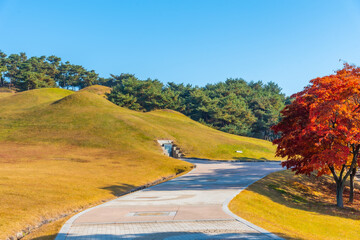 Tomb of King Muryeong in Gongju, Republic of Korea
