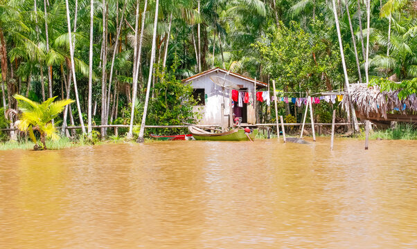 boat on the river