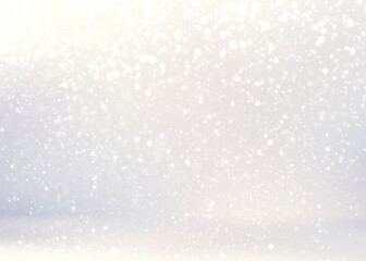 White snow subtle blank 3d background. Blurred texture. 