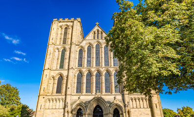 Fototapeta na wymiar Ripon Cathedral in the United Kingdom