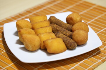 fried chicken nuggets