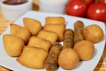 fried chicken nuggets