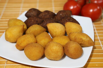 fried snacks and baked goods for parties