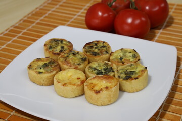 fried snacks and baked goods for parties