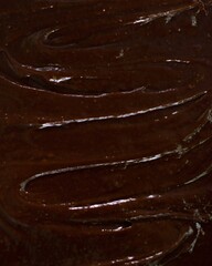 melted chocolate dripping