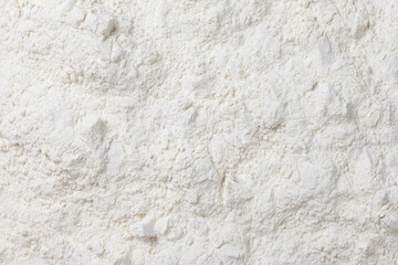 Flour texture background.