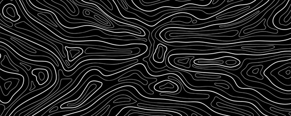 Abstract topographic map background Vector. 21:9 wallpaper design for fabric , packaging , web, geographic grid map vector illustration. - obrazy, fototapety, plakaty