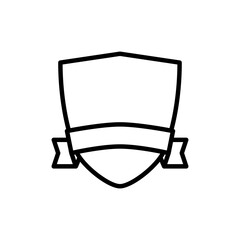 Award icon vector illustration outline