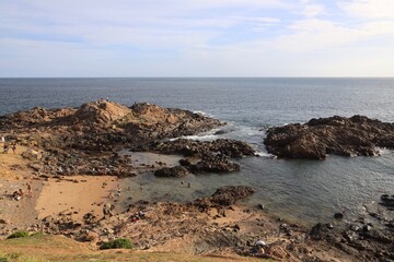 Fototapeta premium rocks on the beach