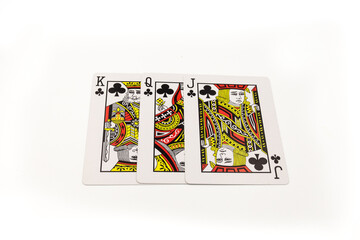 Jack card, Ma’am card, King Card are Club card all over.