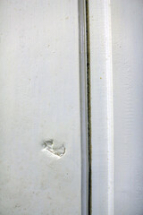 old door handle on the wall