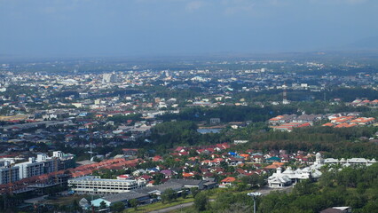 Density of houses in business areas