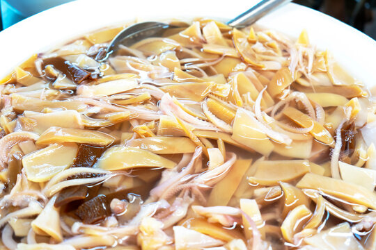 Crispy squid or pla-muek-grob,thai food
