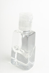 Pocket-Size Transparent Hand Sanitizer Dispenser Plastic Bottle