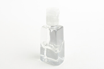 Pocket-Size Transparent Hand Sanitizer Dispenser Plastic Bottle
