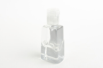 Pocket-Size Transparent Hand Sanitizer Dispenser Plastic Bottle