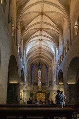 Fototapeta premium Cathedral of Girona in Catalonia, Spain.