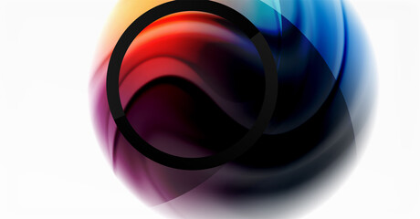 Abstract background, fluid mixing gradient liquid style colors composition. Vector Illustration For Wallpaper, Banner, Background, Card, Book Illustration, landing page