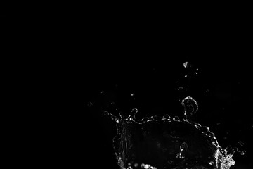 Water splash background