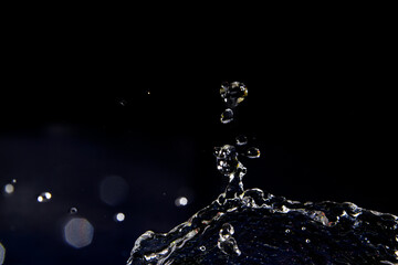 Water splash background