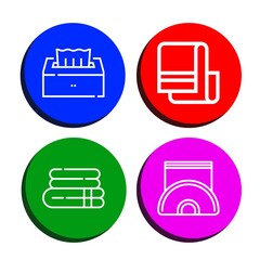 antibacterial icon set