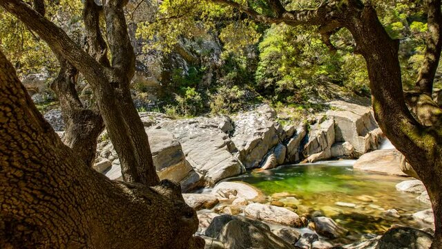 Timelapse dans la gorge d'Eric, H&eacute;rault
