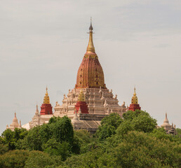 Bagan is an ancient city and a UNESCO World Heritage Site located in the Mandalay Region of Myanmar.
The Bagan Archaeological Zone is a main attraction for the country's nascent tourism industry