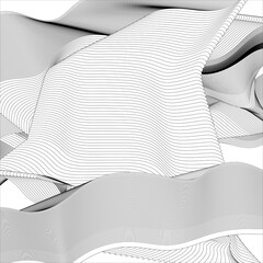 vector graphics, abstraction from lines, background
