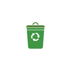 trash can icon vector design template