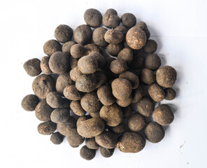 Puff Ball Mushrooms Thai food is expensive during the rainy season because it is delicious.