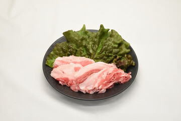 豚肉　黒豚　バラシャブ用