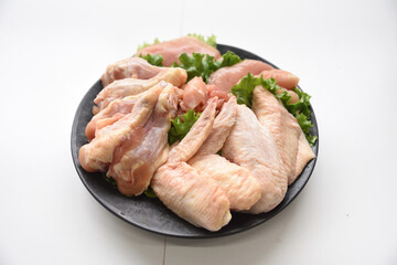 赤鶏盛り合わせ　鶏肉盛り合わせ