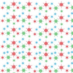 snowflakes pattern background